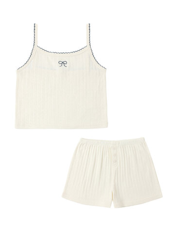 RYLEE AND CRU Pointelle Lounge Set