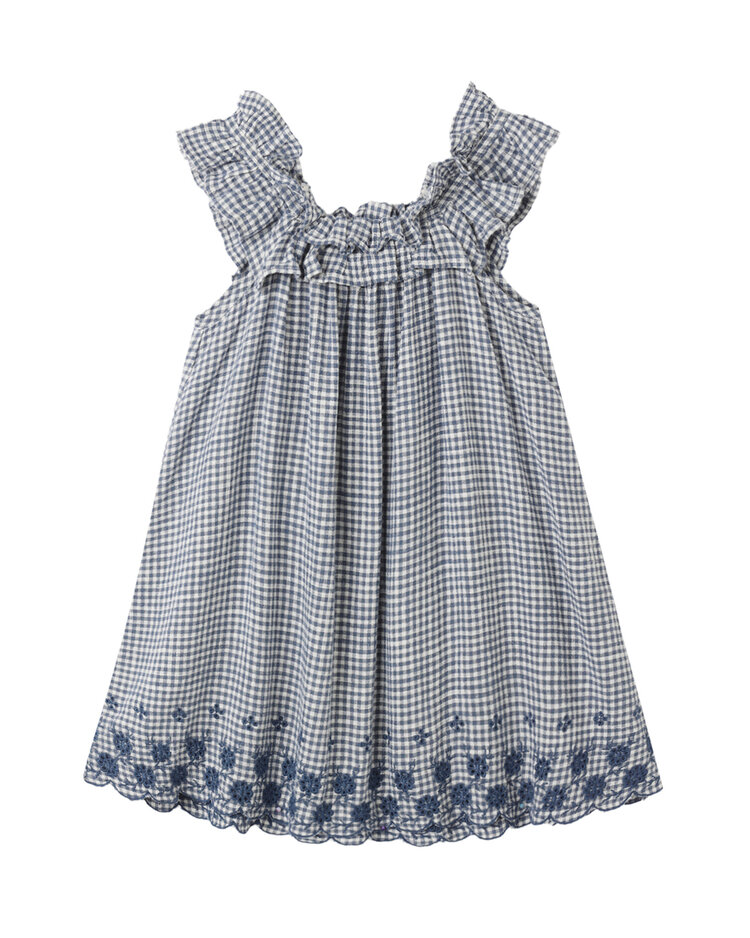 RYLEE AND CRU Lennon Gingham Dress