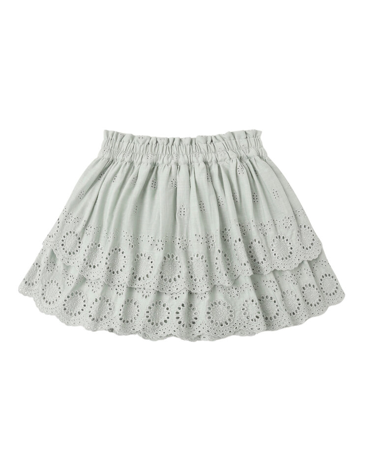 RYLEE AND CRU Rose Mini Skirt