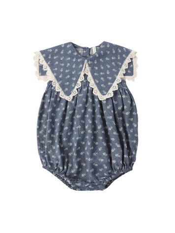 RYLEE AND CRU Porter Ditsy Romper