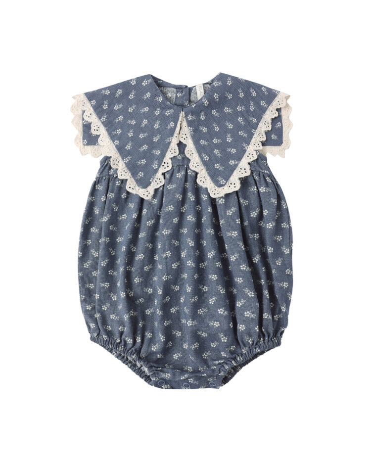 RYLEE AND CRU Porter Ditsy Romper