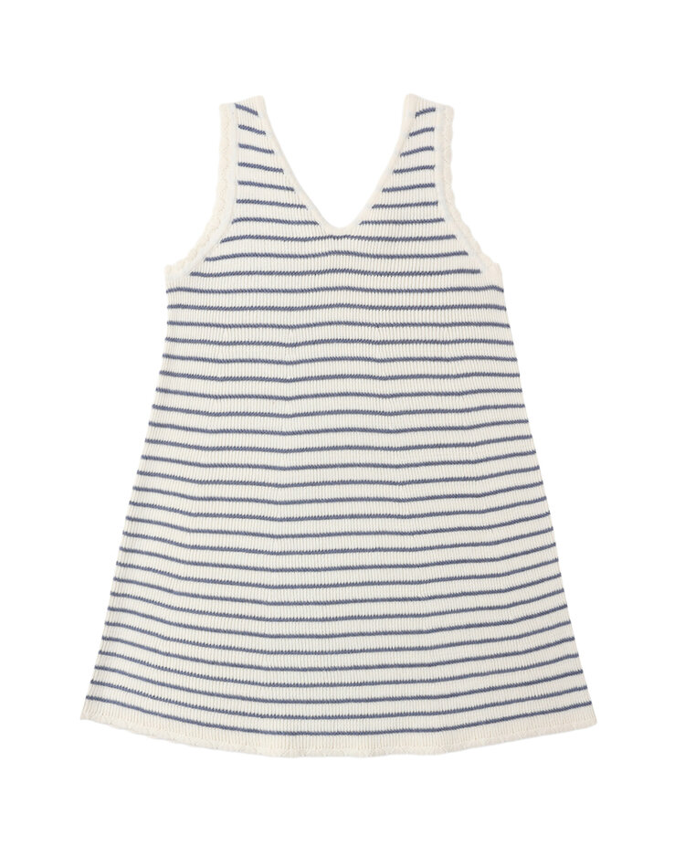 RYLEE AND CRU Crochet Stripe Tank Dress