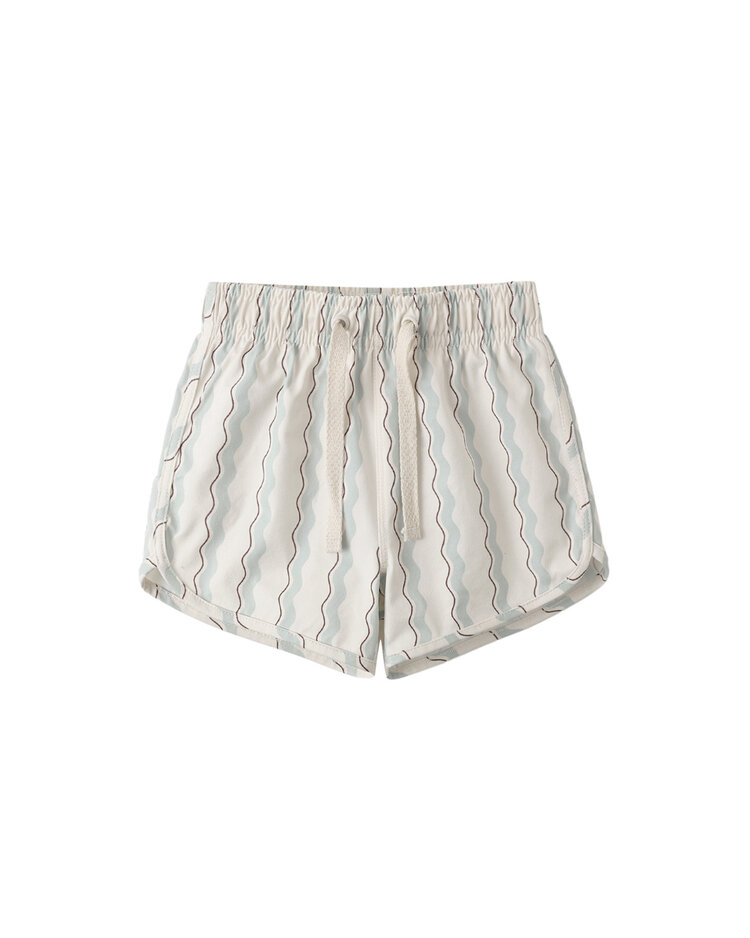 RYLEE AND CRU Wave Stripe Boys Swim Trunk