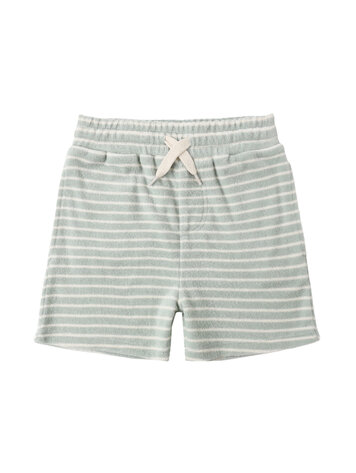 RYLEE AND CRU Terry Stripe Short