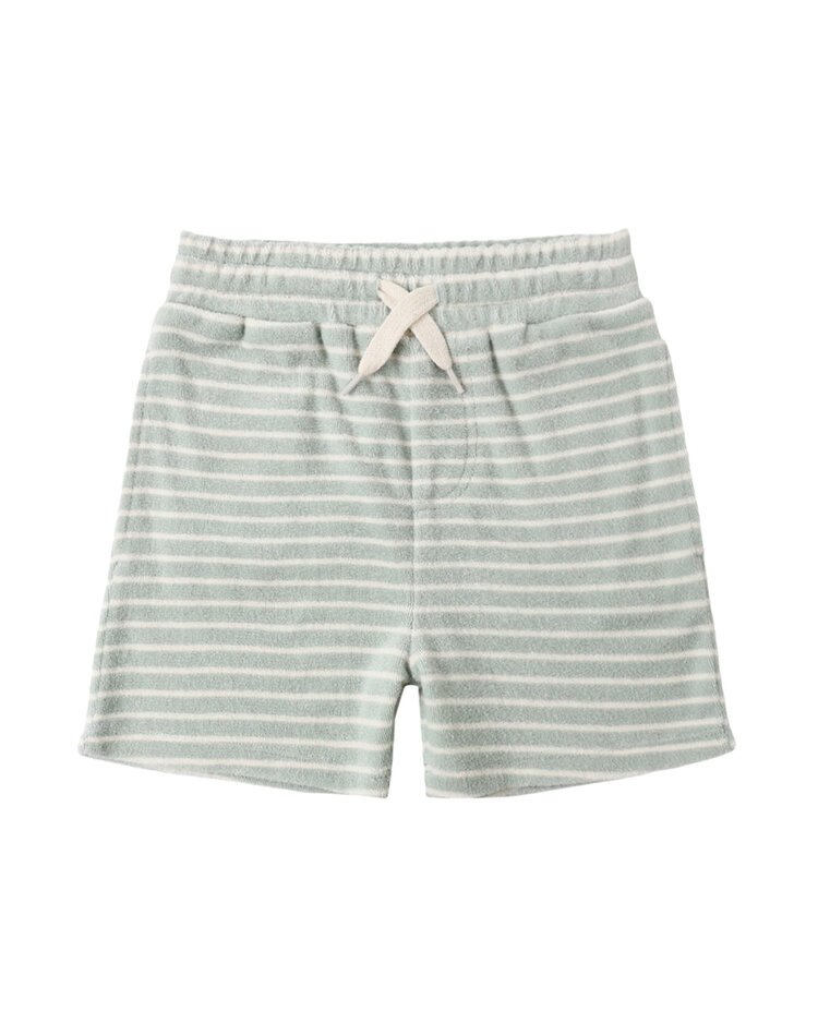 RYLEE AND CRU Terry Stripe Short