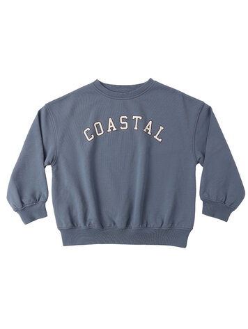 RYLEE AND CRU Relaxed Coastal Sweatshirt