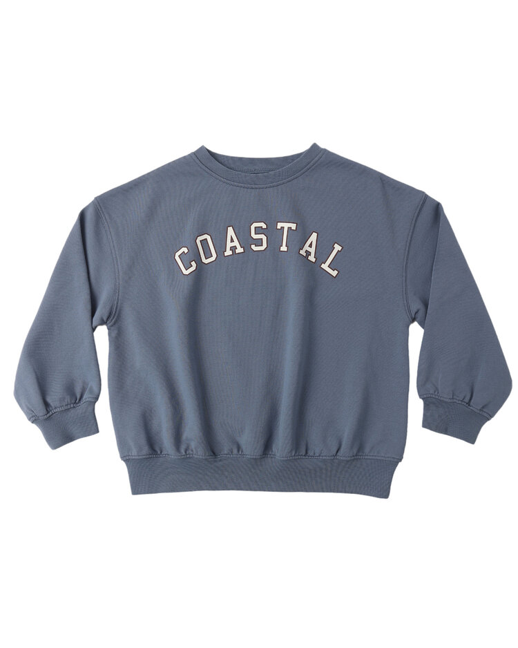 RYLEE AND CRU Relaxed Coastal Sweatshirt