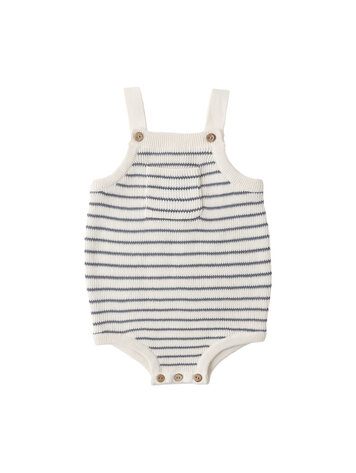RYLEE AND CRU Ashton Stripe Knit Romper