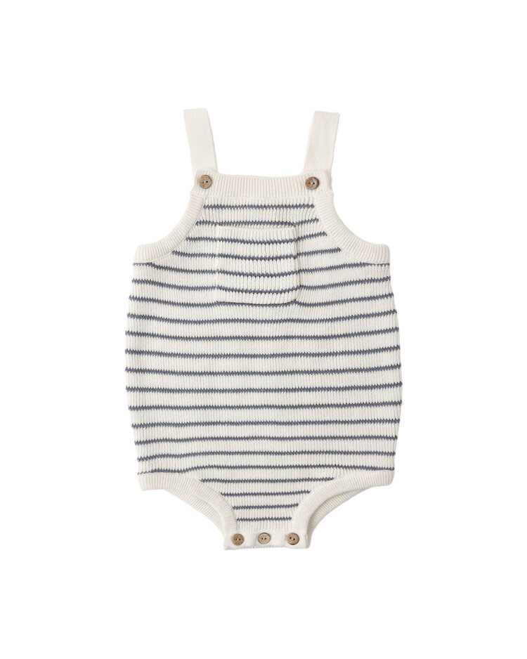 RYLEE AND CRU Ashton Stripe Knit Romper