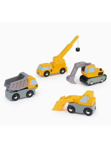 MENTARI TOYS 4-Piece Construction Toy Set