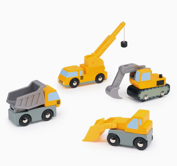 MENTARI TOYS 4-Piece Construction Toy Set