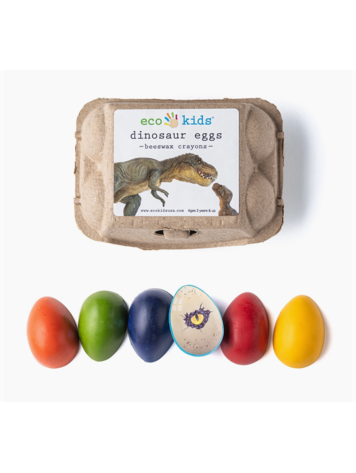 Dinosaur Eggs Beeswax Crayons