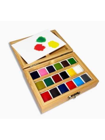 Bamboo Box Watercolor Set