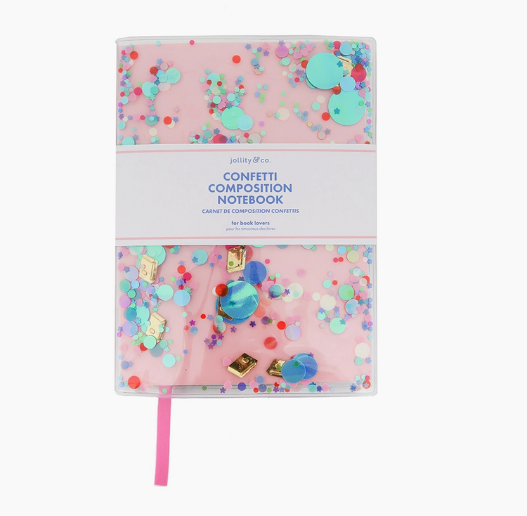 Jollity & Co. + Daydream Society Book Club Confetti Notebook