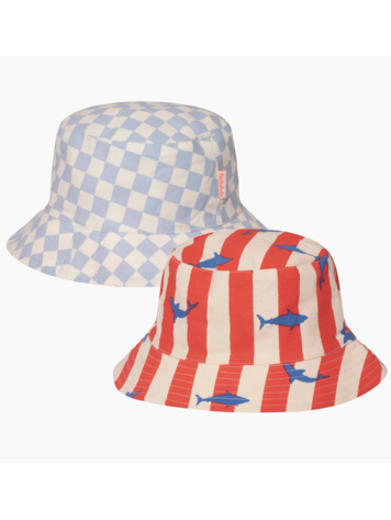 ROCKAHULA KIDS Shark Reversible Bucket Hat - 3-6