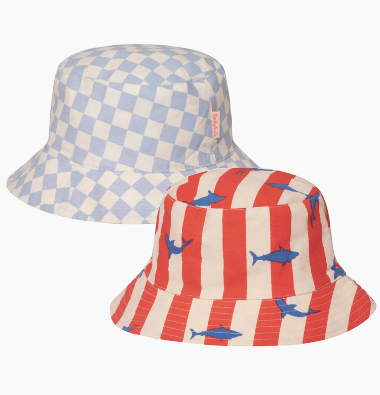 ROCKAHULA KIDS Shark Reversible Bucket Hat - 3-6