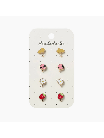 ROCKAHULA KIDS Spring Garden Clip On Earrings