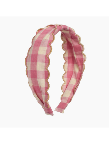 ROCKAHULA KIDS Scalloped Gingham Headband