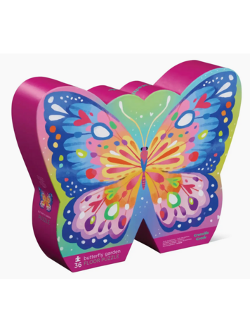 CROCODILE CREEK INC. Butterfly Garden 36 Piece Puzzle