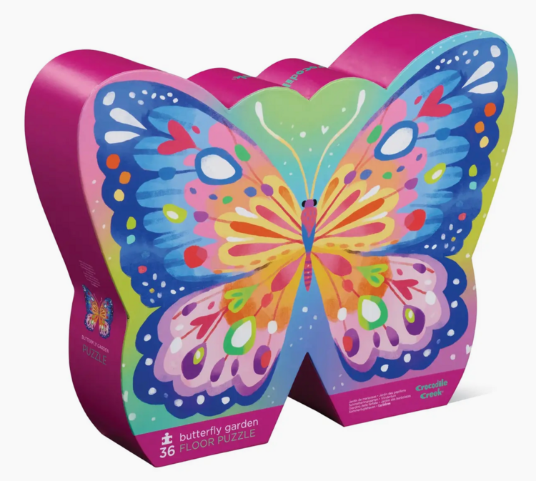 CROCODILE CREEK INC. Butterfly Garden 36 Piece Puzzle