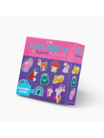 CROCODILE CREEK INC. Unicorn Let's Begin Puzzle