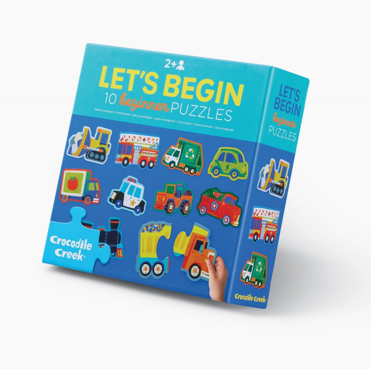CROCODILE CREEK INC. Vehicles  Let's Begin Puzzle