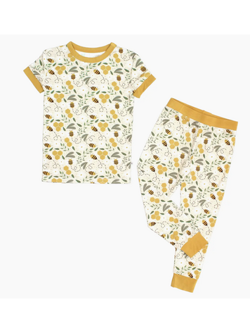 EMERSON AND FRIENDS Happy Honey Bees Pajama Set