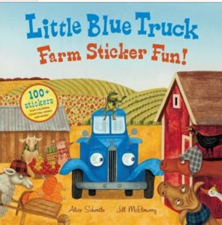 HARPER COLLINS Little Blue Truck Farm Sticker Fun!