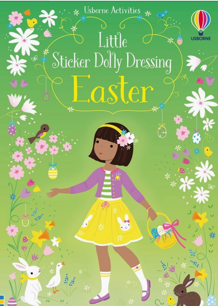 HARPER COLLINS Little Sticker Dolly Dressing Easter