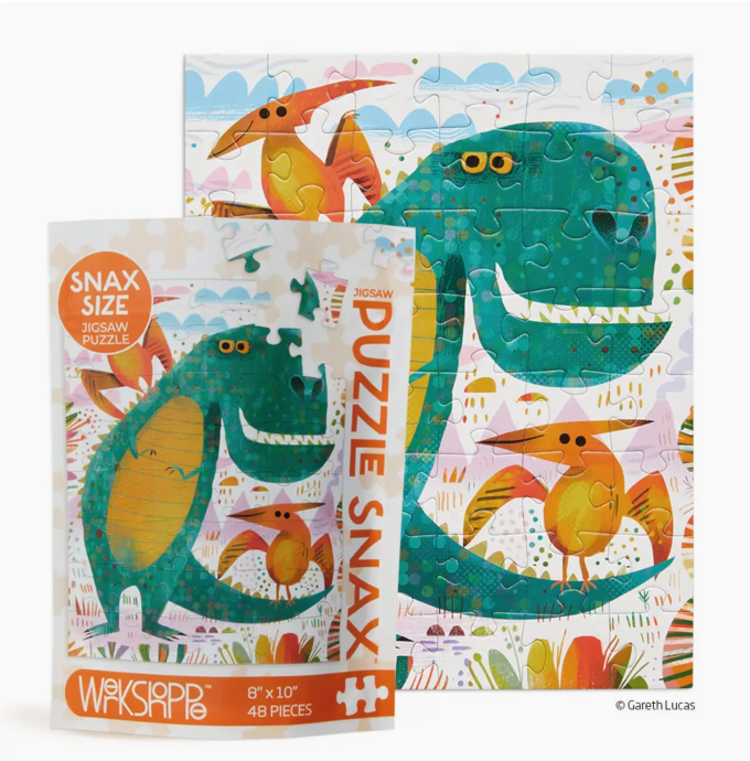 WERKSHOPPE T-Rex And Friends Puzzle Snax