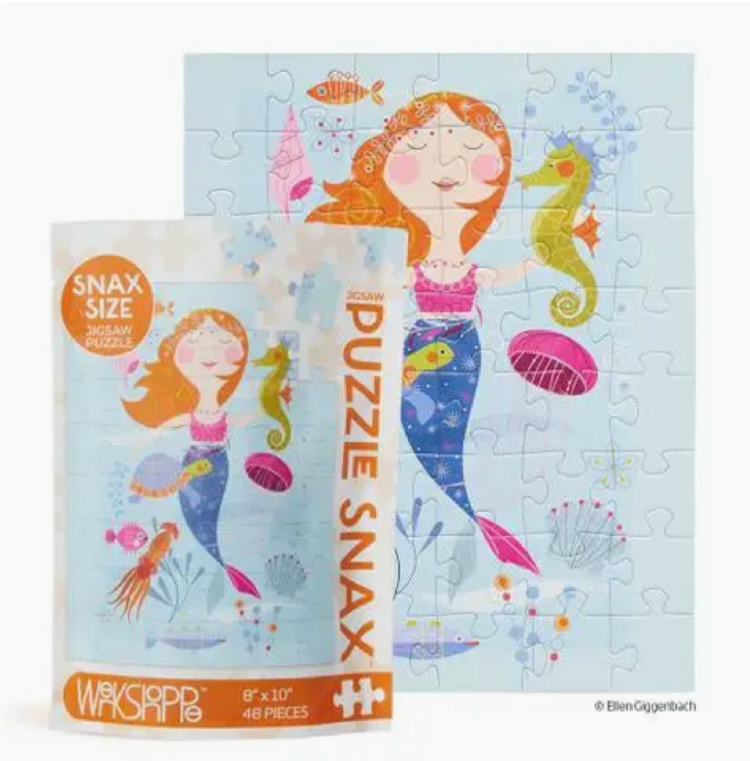 WERKSHOPPE Mermaid And Friends  Puzzle Snax