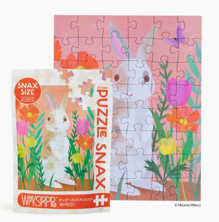 WERKSHOPPE Bunny Patch  Puzzle Snax