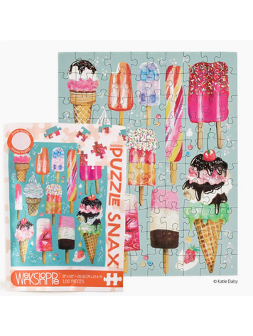 WERKSHOPPE Ice Cream & Pops  Puzzle Snax