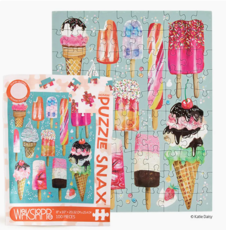 WERKSHOPPE Ice Cream & Pops  Puzzle Snax