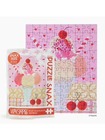 WERKSHOPPE Cherry Sundae  Puzzle Snax