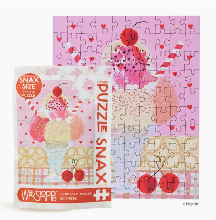 WERKSHOPPE Cherry Sundae  Puzzle Snax