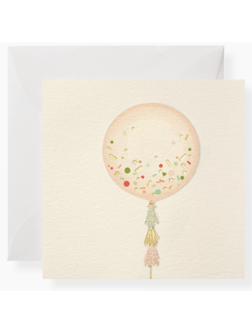 KAREN ADAMS DESIGNS Balloon Individual Gift Card
