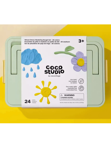 COCO VILLAGE Wheat Straw Modeling Dough Set