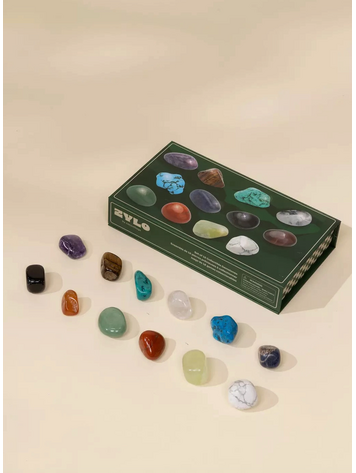 COCO VILLAGE Set Of 12 Collectible Gemstones