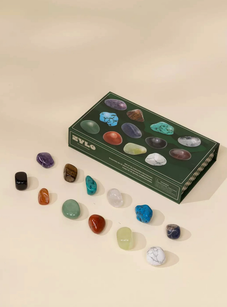 COCO VILLAGE Set Of 12 Collectible Gemstones