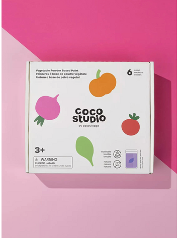 COCO VILLAGE Vegetable Powder Based Paint Set