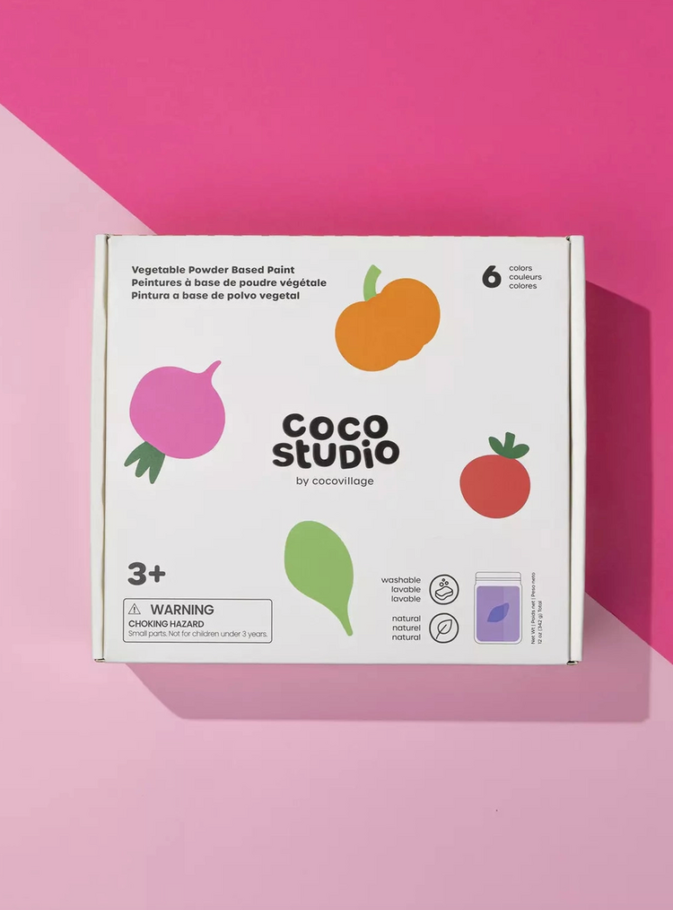 COCO VILLAGE Vegetable Powder Based Paint Set
