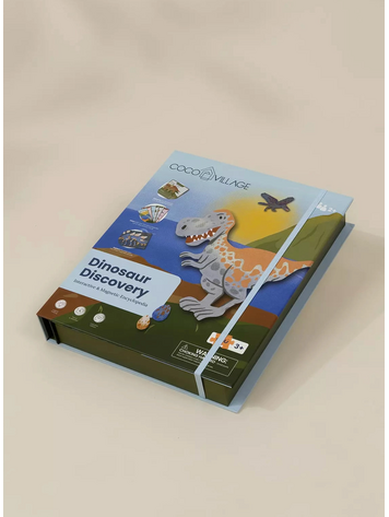 COCO VILLAGE Interactive & Magnetic Encyclopedia - Dinosaur Discovery