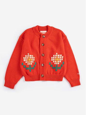 BOBO CHOSES Pixel Daisy Cardigan