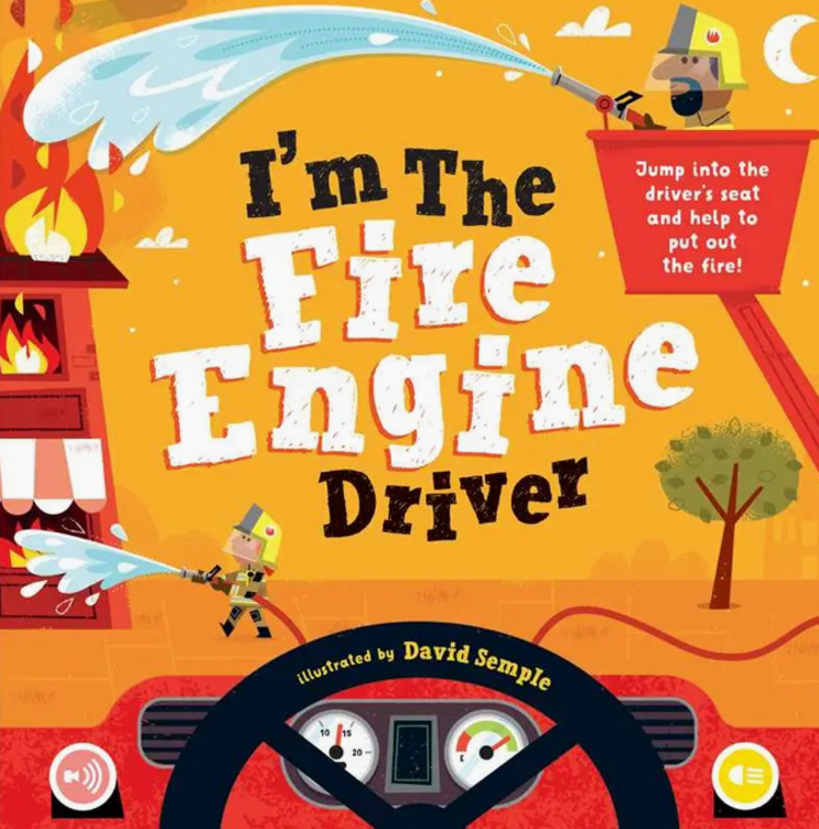 HELLO SIMONE I'm The Fire Engine Driver Book