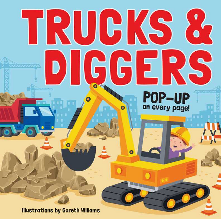 SIMON & SCHUSTER Trucks & Diggers: Pop-Up Book