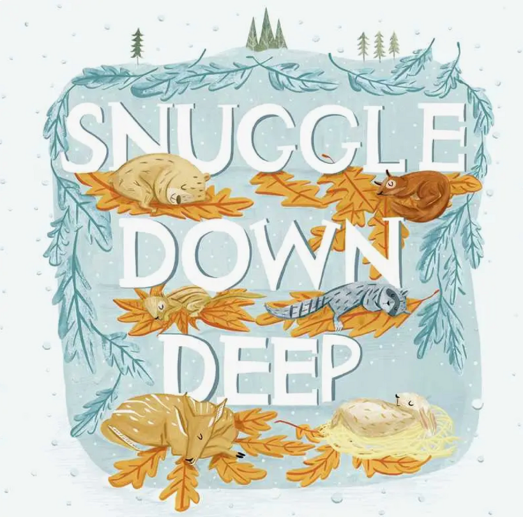 SIMON & SCHUSTER Snuggle Down Deep Book