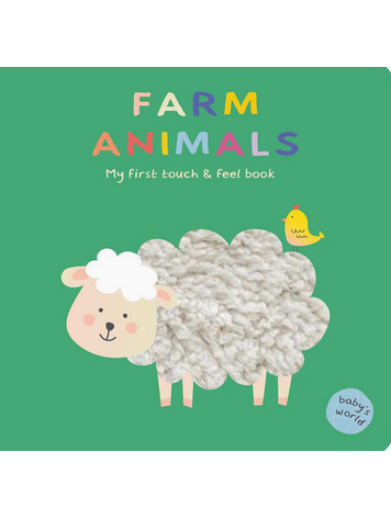 SIMON & SCHUSTER Farm Animals: My First Touch And Feel Book