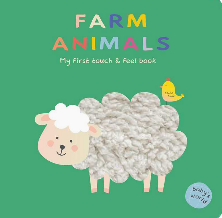SIMON & SCHUSTER Farm Animals: My First Touch And Feel Book