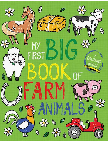 SIMON & SCHUSTER My First Big Book Of Farm Animals